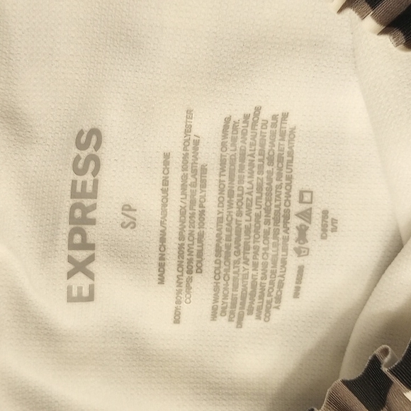 NWT Black Checkered Bikini Bottoms - Picture 3 of 6